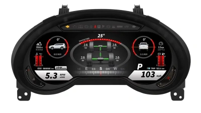 Электронная панель приборов Lexus GX 460 2010-2022 - ZH-L173 с LCD / ЖК 12.3" экраном QLED