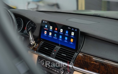 Магнитола для BMW X5 (E70), X6 (E71) 2010-2014 CIC - Radiola RDL-1225 L монитор 12.3", Android 14, 8Гб+128Гб, CarPlay, 4G SIM-слот