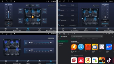 Магнитола без рамки (экран 9") - FarCar 855M на Android 12, QLED, 8-ядер, CarPlay, 4G SIM-слот