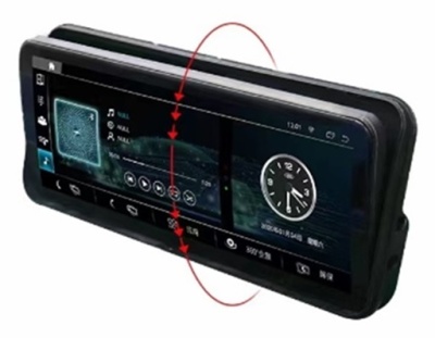 Магнитола для Range Rover 4 2012-2016 (BOSCH) - Radiola RDL-5717 моторизированный монитор 12.3", Android 13, 8+128Гб, CarPlay, 4G SIM-слот