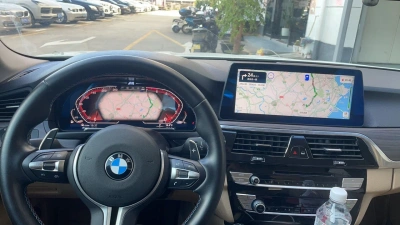 Цифровая панель приборов для для BMW 5/6/7 серии F01/F02/F03/F06/F07/F10/F11/F12/F13/F15/F16/F18/F25/F26 2010-2017 CIC NBT EVO / ZH-B152