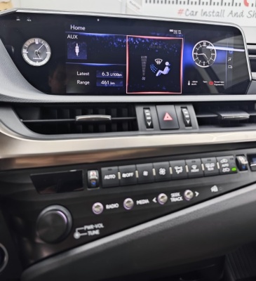 Магнитола android для Lexus ES 2018-2021 (тачпад) - FarCar LXS6004 монитор 12.3", Android 13, 8Гб+128Гб, CarPlay, 4G SIM-слот