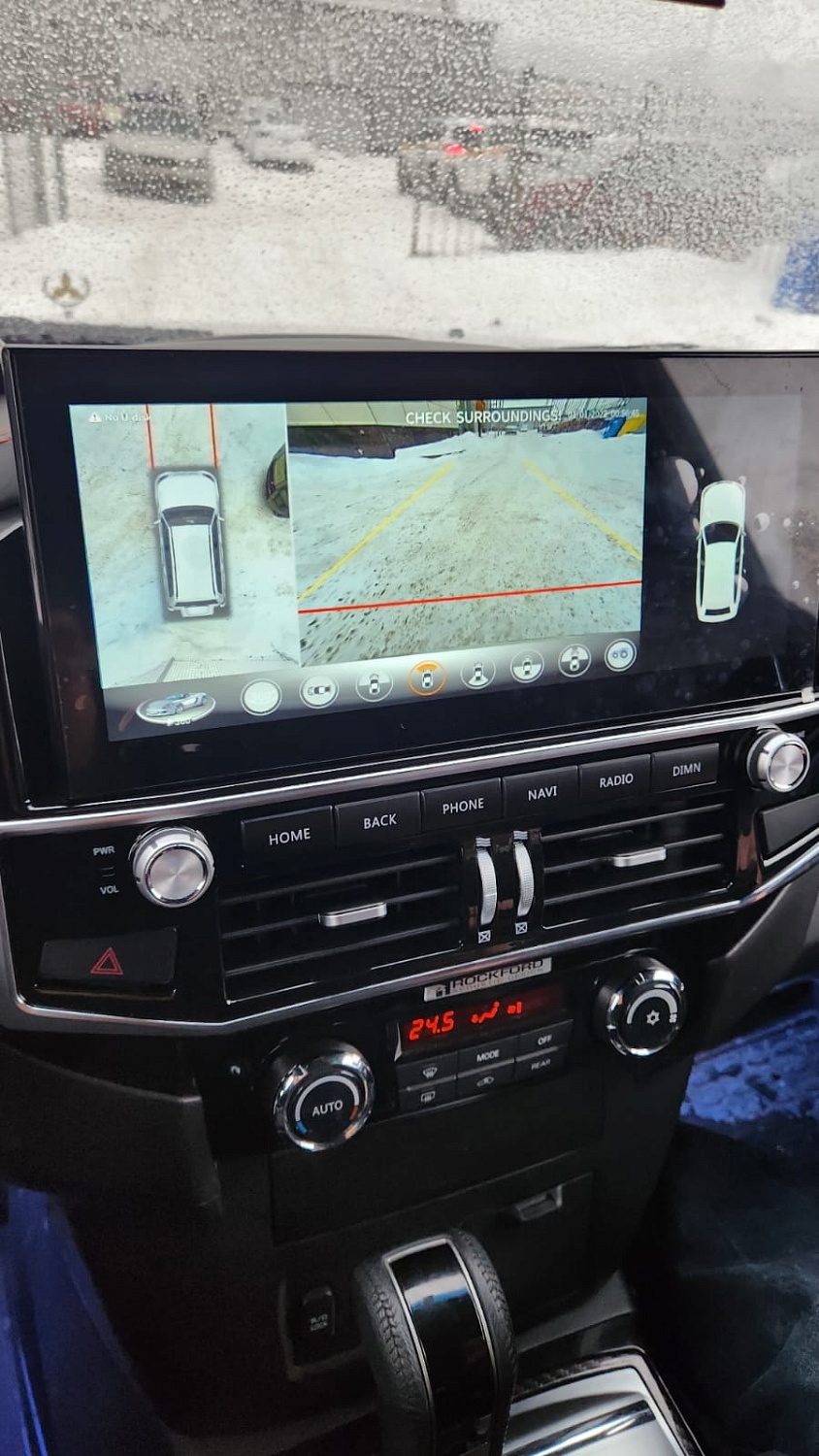 Магнитола Mitsubishi Pajero 4 2006-2023 - Carmedia ZH-M1207 монитор 12.3" (в стиле "Лексус") Android 14, 8Гб+128Гб, CarPlay, SIM-слот