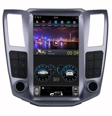 Штатная магнитола для Lexus RX 2004-2008 - Carmedia ZF ZF-1278W-DSP ("Тесла-Стиль") на Android 9.0, 6-ТУРБО ядер, 4ГБ-64ГБ и встроенным DSP