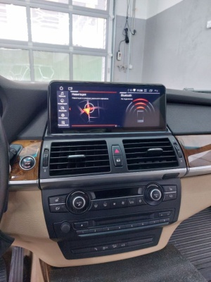 Магнитола для BMW X5 (E70), X6 (E71) 2010-2014 CIC - Radiola RDL-6225 монитор 10.25", Android 13, 8Гб+128Гб, CarPlay, 4G SIM-слот