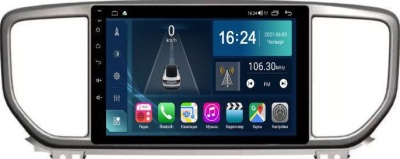 Штатная магнитола для KIA Sportage 2018+ FarCar TG1143M на Android 10, 8-ядер, 2Гб-32Гб, встроенным 4G модемом и DSP