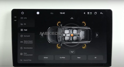Магнитола универсальная без рамки (экран 10,3/9.5") - Mekede M7 Plus - Qled 2K, Android 13, ТОП процессор 7870, 12/256, CarPlay, 4G/LTE-SIM