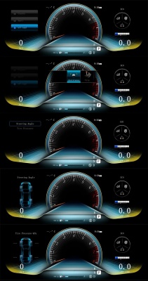 Цифровая панель приборов для для Mercedes-Benz C-класс / GLC 2015-2018 (W205/W253) RDL-1301