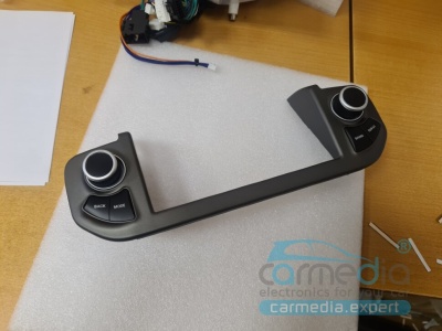 Магнитола для Land Rover Discovery 4 2010-2016 (маленький экран или монохром) - Carmedia NH-R1005-4 монитор 9.7" в стиле "Тесла", Android 10, 6Гб+128Гб, CarPlay, 4G SIM-слот