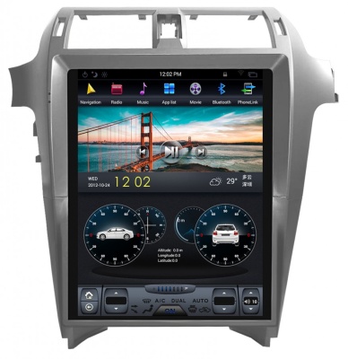 Штатная магнитола для Lexus GX460 2010-2018 - Carmedia ZF-1815-Q6 ("Тесла-Стиль") на Android 11, 8 ядер, 8/128ГБ 