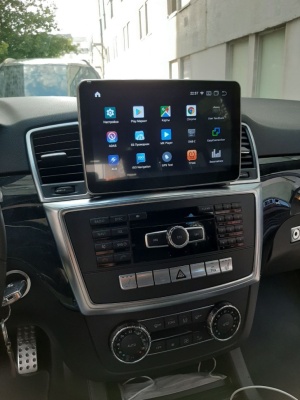 Магнитола для Mercedes-Benz ML (W166), GL (X166) 2011-2015 NTG 4.5/4.7 - Radiola RDL-7702 монитор 9", Android 13, 8Гб+128Гб, CarPlay, SIM-слот