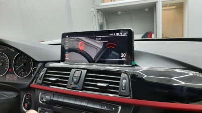 Магнитола для BMW 3 серия F30 2011-2016 и 4 серия F36, F32 с мультимедиа NBT - Radiola RDL-6213, монитор 10" на Android 13, 8ГБ-128ГБ, Carplay, SIM-слот