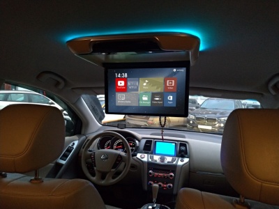 Потолочный Смарт ТВ 15,6" ERGO ER1550AN (1920x1080, Android) серый