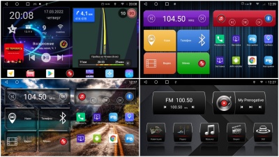 Магнитола для Mercedes-Benz ML (W164), GL (X164) 2005-2012 (матовый) - RedPower 71168M Android 10, QLED+2K, ТОП процессор, 6Гб+128Гб, CarPlay, SIM-слот