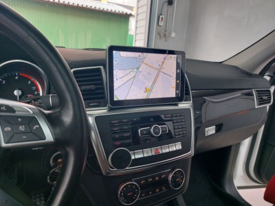 Магнитола для Mercedes-Benz ML (W166), GL (X166) 2011-2015 NTG 4.5/4.7 - Radiola RDL-7702 монитор 9", Android 13, 8Гб+128Гб, CarPlay, SIM-слот