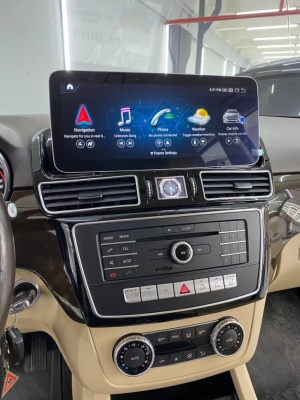Магнитола для Mercedes-Benz GLE (W166), GLS (X166) 2015-2019 - Radiola RDL-7716 монитор 12.3", Android 13, 8Гб+128Гб, CarPlay, SIM-слот