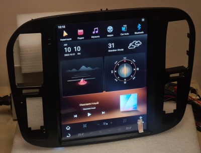 Магнитола для Toyota Land Cruiser 100 1998-2002 - Carmedia ZF-1268-Q6 ("Тесла-Стиль") Android 11, 8ГБ+128ГБ, SIM-слот