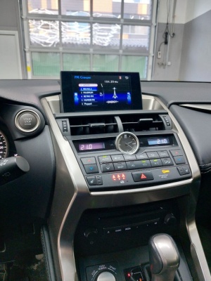 Магнитола для Lexus NX 2014-2017 (шайба) - Radiola RDL-LEX-NX-14-17-Low монитор 10.25", Android 13, 8Гб+128Гб, CarPlay, 4G SIM-слот