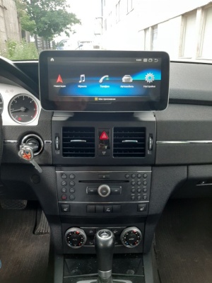 Магнитола для Mercedes-Benz C/E/GLK-Класс 2008-2013 NTG 4.0 - Radiola RDL-7710 L монитор 12.3", Android 13, 8Гб+128ГБ, CarPlay, SIM-слот
