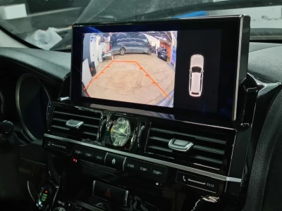 Магнитола для Toyota Land Cruiser 200 2008-2015 (климат на штатном экране) - Carmedia ZH-T1206X монитор 12.3", Android 12, 8Гб+128Гб, CarPlay, SIM-слот