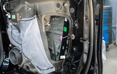 Автомобильный доводчик дверей для Haval Dargo / Авиационный алюминий / Сделано в России