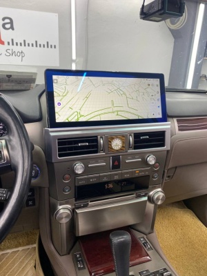 Магнитола для Lexus GX460 2009-2022 - Radiola RDL-LEX-GX монитор 12.3" на Android 12, 6Гб+128Гб, CarPlay, 4G SIM-слот