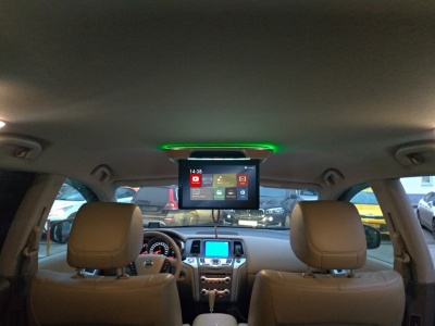 Потолочный Смарт ТВ 15,6" ERGO ER1550AN (1920x1080, Android) бежевый