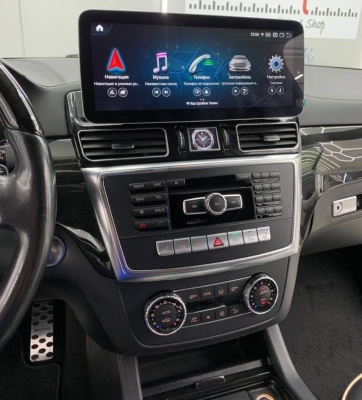 Штатная магнитола Mercedes-Benz ML (W166) / GL (X166) 2011-2015 - Radiola RDL-7712 монитор 12.3", Android 13, 8Гб+128Гб, CarPlay, SIM-слот