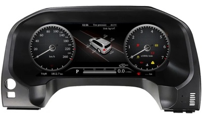 Электронная панель приборов Toyota Land Cruiser 200 2007-2015 - NH-LCD-T01 с LCD / ЖК 12.3" экраном QLED