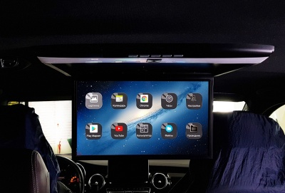 Потолочный Смарт ТВ 17,3" ERGO ER17AND (1920x1080, Android), черный