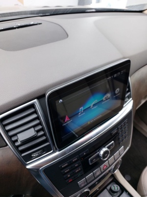 Магнитола для Mercedes-Benz ML (W166), GL (X166), G класс 2012-2016 NTG 4.5/4.7 - Radiola RDL-7702 L монитор 8,4", Android 13, 8Гб+128Гб, CarPlay, SIM-слот