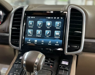 Штатная магнитола для Porsche Cayenne 2011-2015 Carmedia MRW-8400 на Android 10, 6-ЯДЕР, 6ГБ-128ГБ памяти