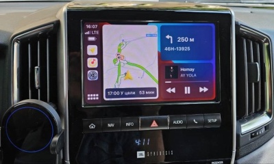 Блок CarPlay и Android Auto с навигацией для Toyota Land Cruiser 200 (2015—2021) — CarPlay BOX