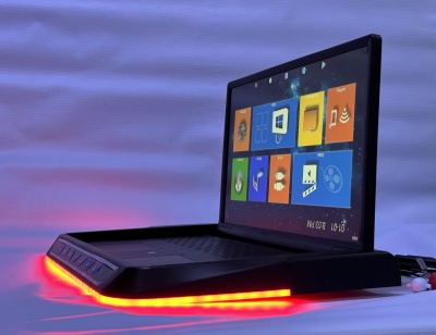 ПОТОЛОЧНЫЙ СМАРТ ТВ 17,3" С ЭЛЕКТРОПРИВОДОМ ERGO ER1760AT (1920X1080, ANDROID), ЧЕРНЫЙ