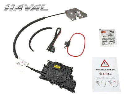 Автомобильный доводчик дверей для Haval H3 / Авиационный алюминий / Сделано в России