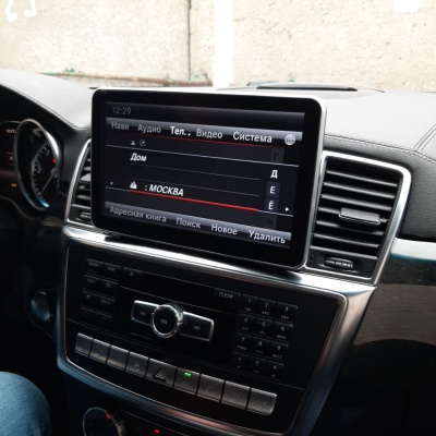 Магнитола для Mercedes-Benz ML (W166), GL (X166) 2011-2015 NTG 4.5/4.7 - Radiola RDL-7702 монитор 9", Android 13, 8Гб+128Гб, CarPlay, SIM-слот