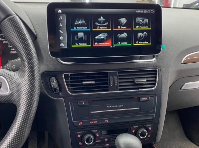 Штатная магнитола android для Audi Q5 2009-2017 3G MMI Android 13 8 +128Гб 