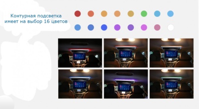 Моторизированный потолочный Смарт ТВ 17,3" ERGO ER17AT (Android)