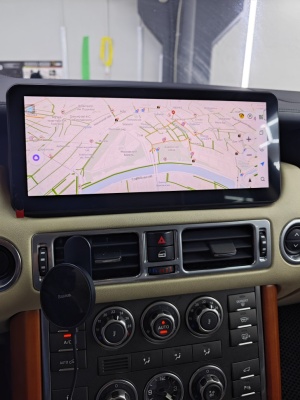 Магнитола для Range Rover 2005-2012 - Radiola RDL-1663-12 монитор 12.3", Android 12, 8+128Гб, CarPlay, SIM-слот