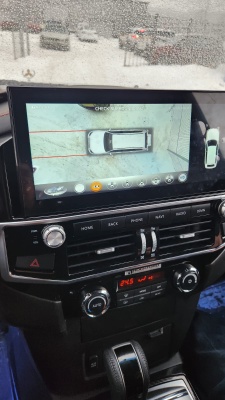 Работа системы кругового обзора 360