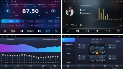 Магнитола без рамки (экран 9") - FarCar 855M на Android 12, QLED, 8-ядер, CarPlay, 4G SIM-слот