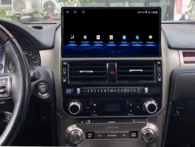 Магнитола андроид для Lexus GX460 2009-2022 - Монитор 12,3" на Android 13, 8Гб+128Гб, CarPlay, 4G SIM-слот