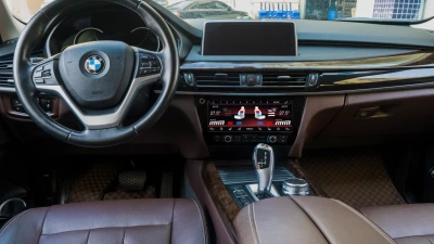 Сенсорная панель климата BMW X5 F15 2014-2018 - Carmedia ZF-5009 c LCD (ЖК) экраном 10.25"