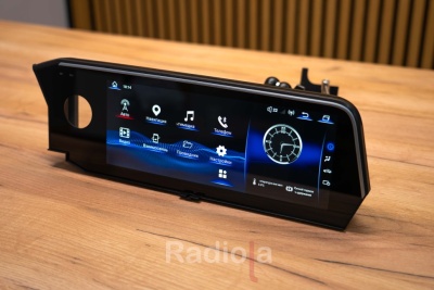 Магнитола андроид для Lexus ES 2018-2021 (тачпад) - Radiola RDL-LEX-ES18 монитор 12.3", Android 13, 8Гб+128Гб, CarPlay, 4G SIM-слот