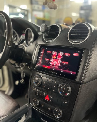 Штатная магнитола для Mercedes-Benz GL X164 2005-2012 RedPower 75168M HI-FI на Android 10, 8-ЯДЕР, 6ГБ-128ГБ