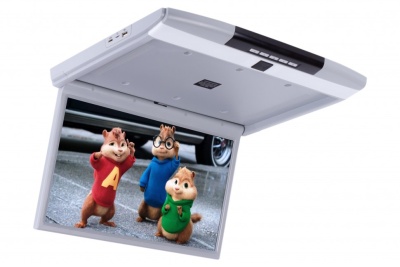 ПОТОЛОЧНЫЙ МОНИТОР 15.6" ERGO ER15S (FULLHD 1920X1080) СЕРЫЙ/БЕЖ/ЧЁРН