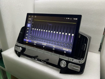 Магнитола Toyota Land Cruiser 200 2016-2021 (отдельный экран климата) - Carmedia KP-T1302 монитор 13.3" на Android 10, 6ГБ+128ГБ, 4G SIM-слот