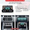Сенсорная панель климата Range Rover Sport 2013-2017 - Carmedia ZF-5022 LCD/ЖК экран 10" без отверстия под CD