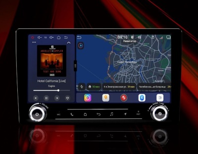 Магнитола android RedPower 850 PRO 8/256 Гб 10 дюймов с крутилками