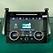Сенсорная панель климата Range Rover Sport 2013-2017- Carmedia ZF-2006 LCD/ЖК экран 9" с отверстием под CD
